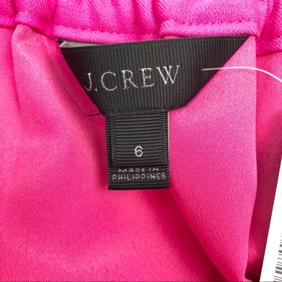 J. Crew Pink Wool Blend Tiered Ruffle Skirt - Picture 8 of 9